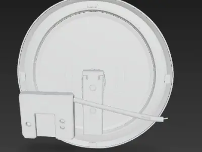 Round LED Ceiling Light 3D model