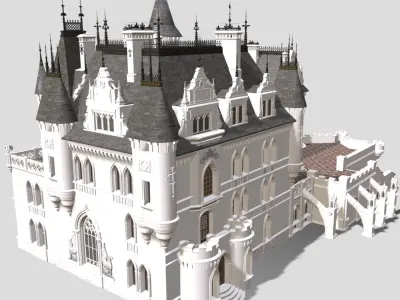 Garibaldi Castle 3D model
