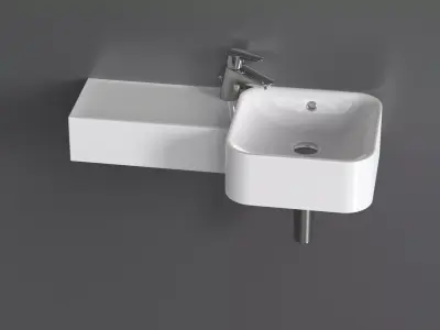 Basin Sink 25 3D model