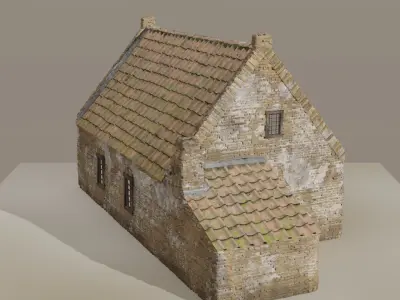 Farm House 3D model get