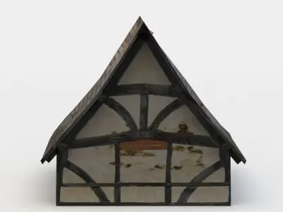 Third floor Low-poly 3D model