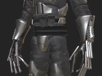 Terror Trooper Custom One12 Scale STL Files 3D print model