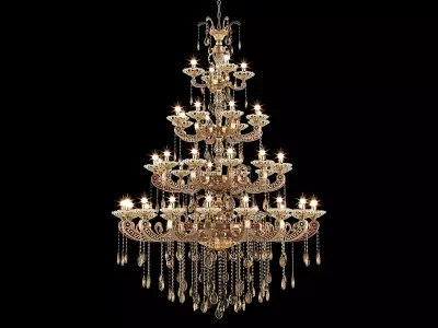 MD 89363-44 Osgona Chandelier 3D model