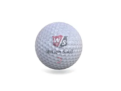  Golf Ball Low-poly PBR 
