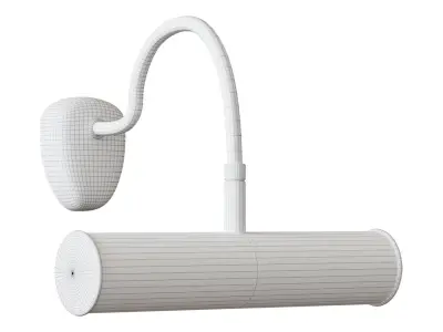 Illumination for paintings and mirrors 3D model