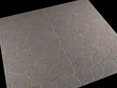 Floor stone 3D model