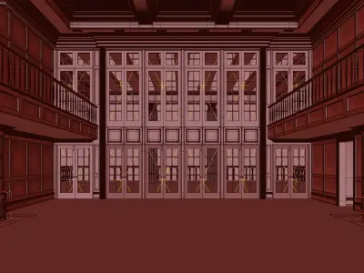 Beyonce and Jay Z house hamptons house 3D model