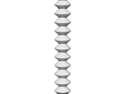 Outdoor designer lamp Milano by Tubes Radiatori 3D model