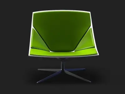 Fritz Hansen Space Chair 3D model