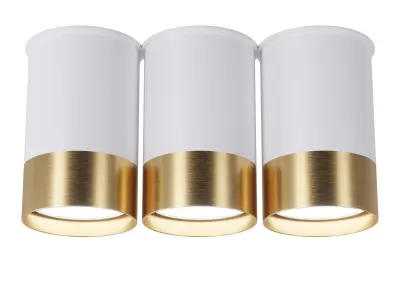 BP Black White Gold v3 sku 25606 by Pikartlights Free 3D model