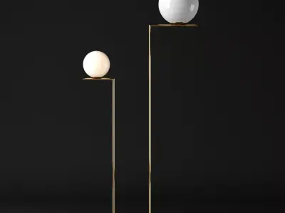 Floor lamp IC 3D model