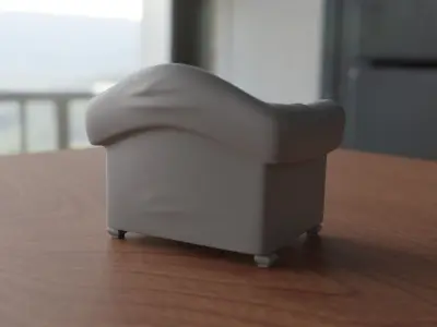 SMALL SOFA 3D print model