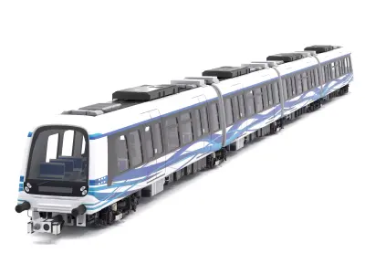 Hitachi Rail Driverless Metro Thessalonikis 3D model
