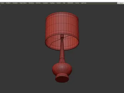 Chelsea House Eden Table Lamp Low-poly 3D model