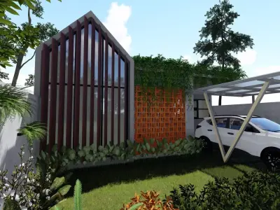 Scandinavian with natural touch 3D model