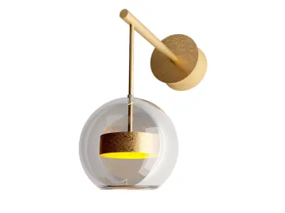 White lamp 3D model