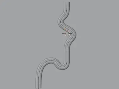 Procedural Road 3D model
