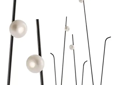  Karman Pois Floor Lamp 3D model