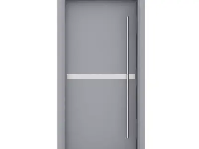 Metal Front Door 3D model