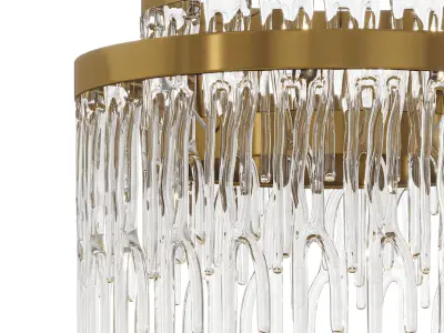 Chandelier Luxxu Babel suspension by lalume 3D model
