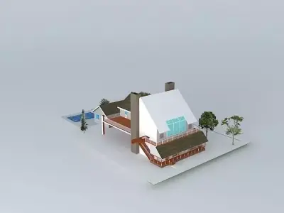 JUST A FANTASY HOUSE 3D model