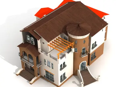 Villa Collection 50 items Vol1  3D model