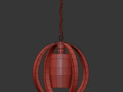 Metal Banded 3D model