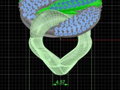 Jewelry ring 231 3D print model