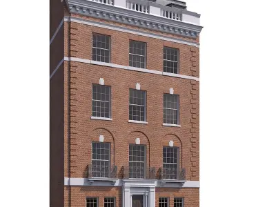 Manhattan building 3D model