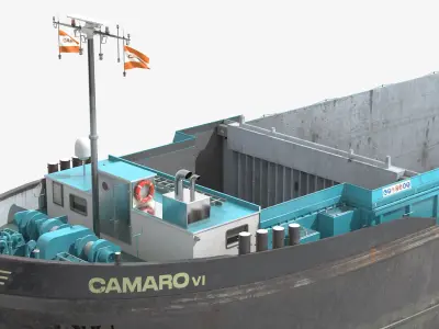  Camaro V Inland Shipping Barge Dutch Flag Gray 