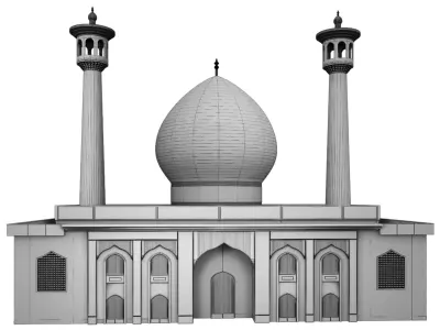 Mosque 3D model