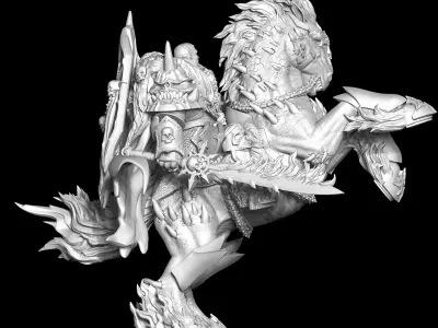 Warmaker beast 3D print model