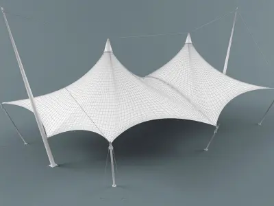 Canopy Tent 3D model