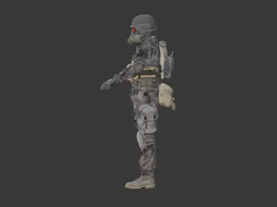 juggernaut astro toilet head 3D model