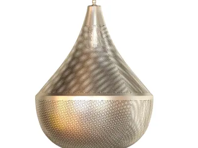 Moroccan Brass Lighting 3D model