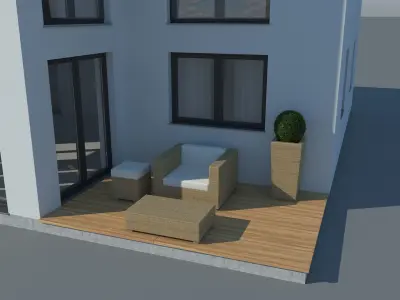 Generic Holiday Villa 012 3D model