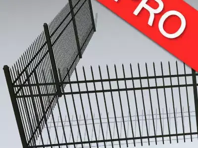 Fences Pack 3D model