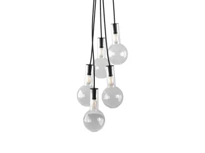 Chandelier - Hanging Low-poly 3D model