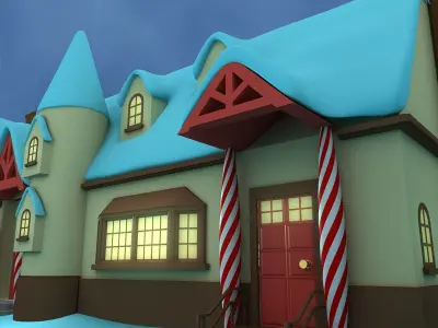 Santas Workshop 3D model