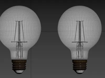 Led Light Bulb 3D model