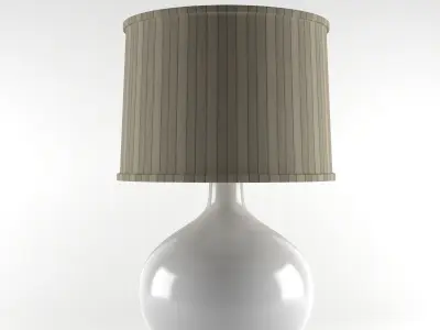 Table Lamp Set A003 3D model
