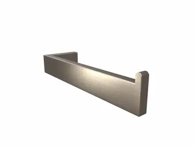 Brass Towel Holder - Handle 3D model