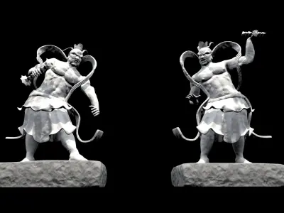 heng ha er jiang 3D model