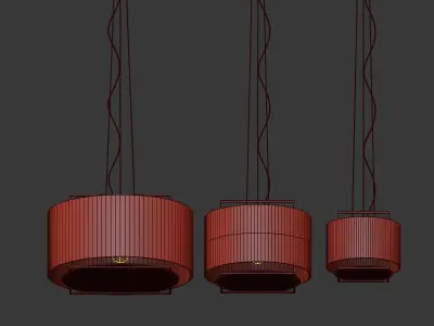 Lewit Hanging Pendant Metalarte 3D model