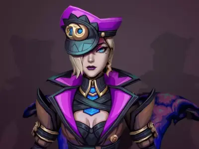 evelynn 3D model