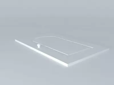 Beveled inner cabinet door Free 3D model