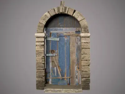  Test task Room 8 Low-poly 3D model