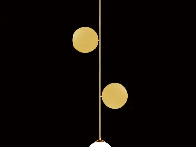 Areti Plates Pendant 3D model