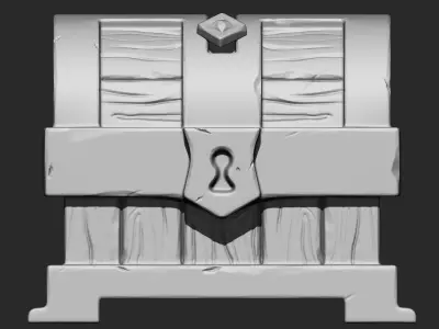 Stylized Treasure IMM Brush Pack 5 in One 3D model