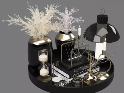Luxter modeling-decorative set vol 2 3D model